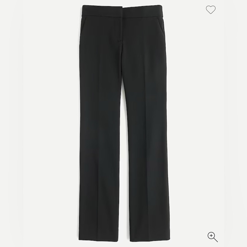 J. Crew Black Trousers
